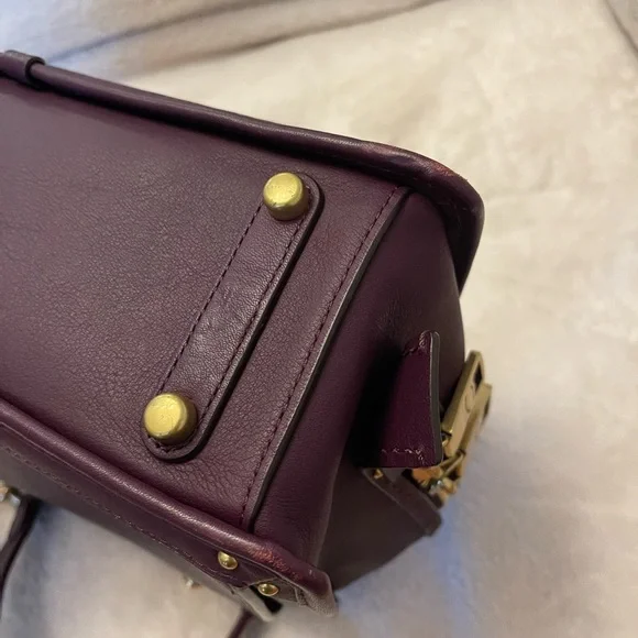 Coach 1941 Dreamer with Tattoo Feather Chelsea Champlain 36914 Plum - Picture 5 of 15